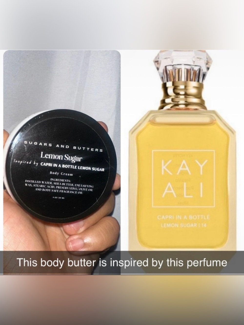Lemon Sugar Body Cream - Lemon Yellow